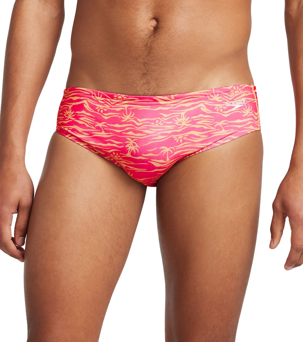 Speedo Vibe Men's Printed One Brief Swimsuit - Image 147