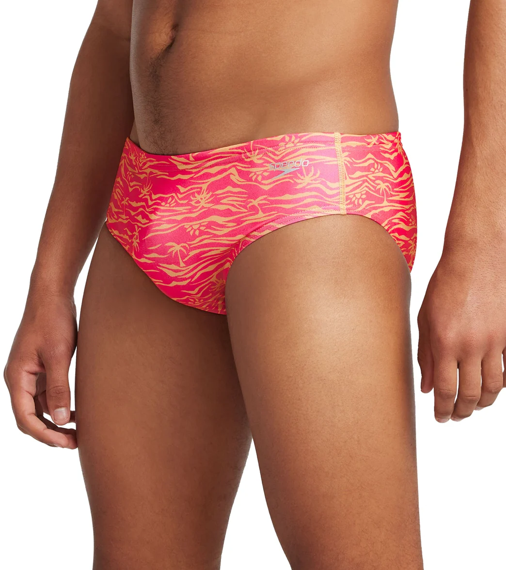 Speedo Vibe Men's Printed One Brief Swimsuit - Image 149