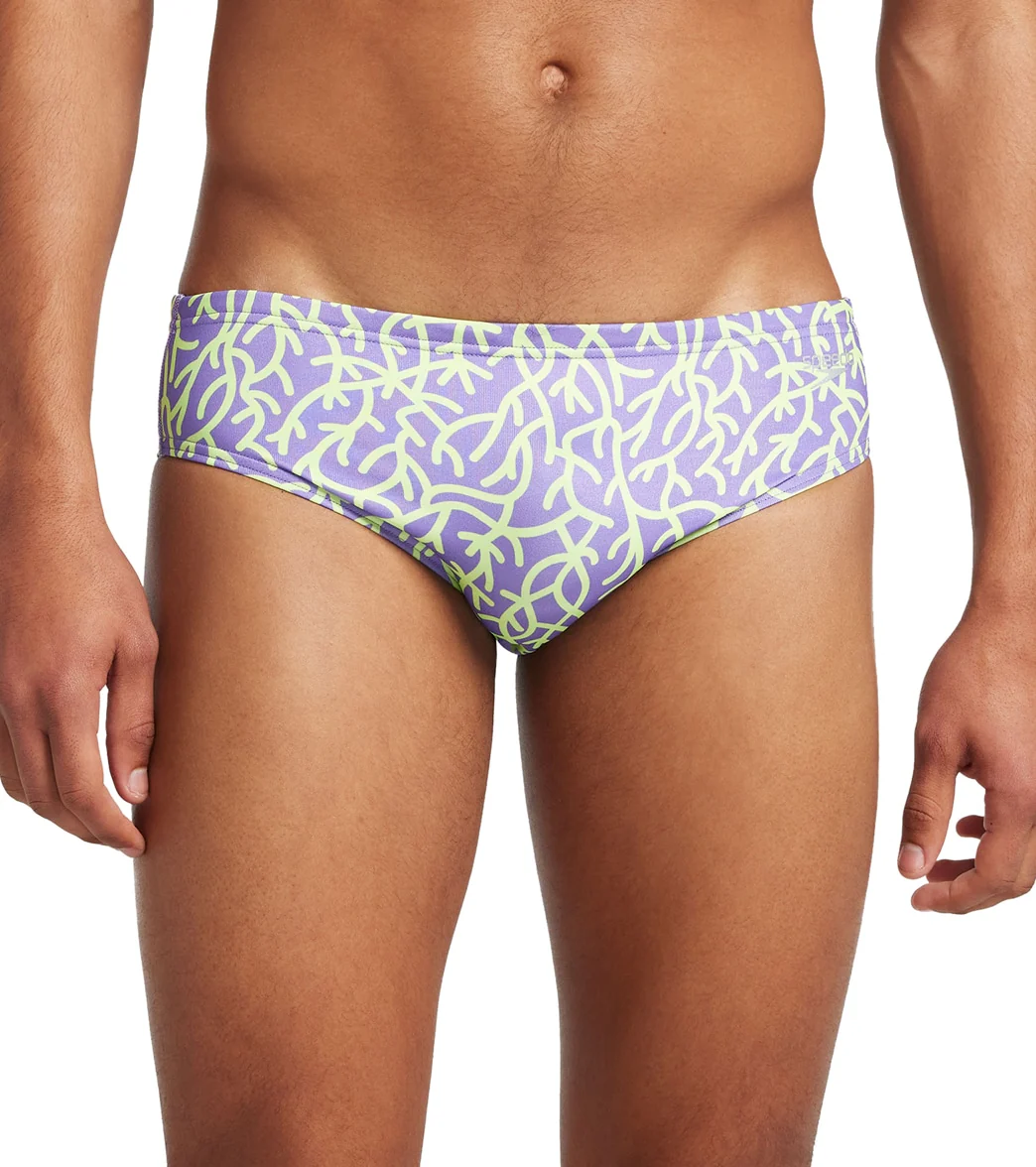 Speedo Vibe Men's Printed One Brief Swimsuit - Image 158