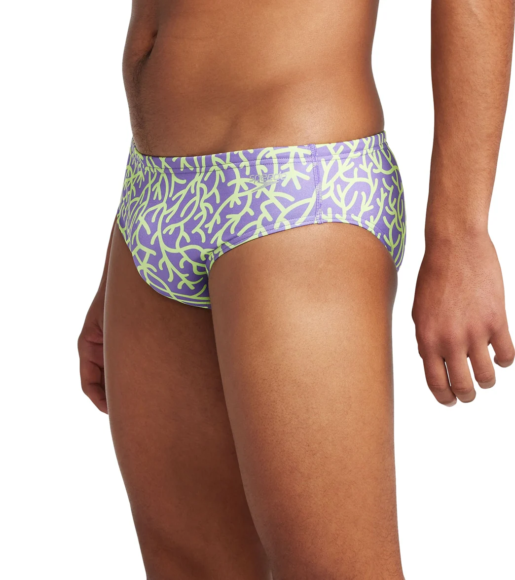 Speedo Vibe Men's Printed One Brief Swimsuit - Image 159