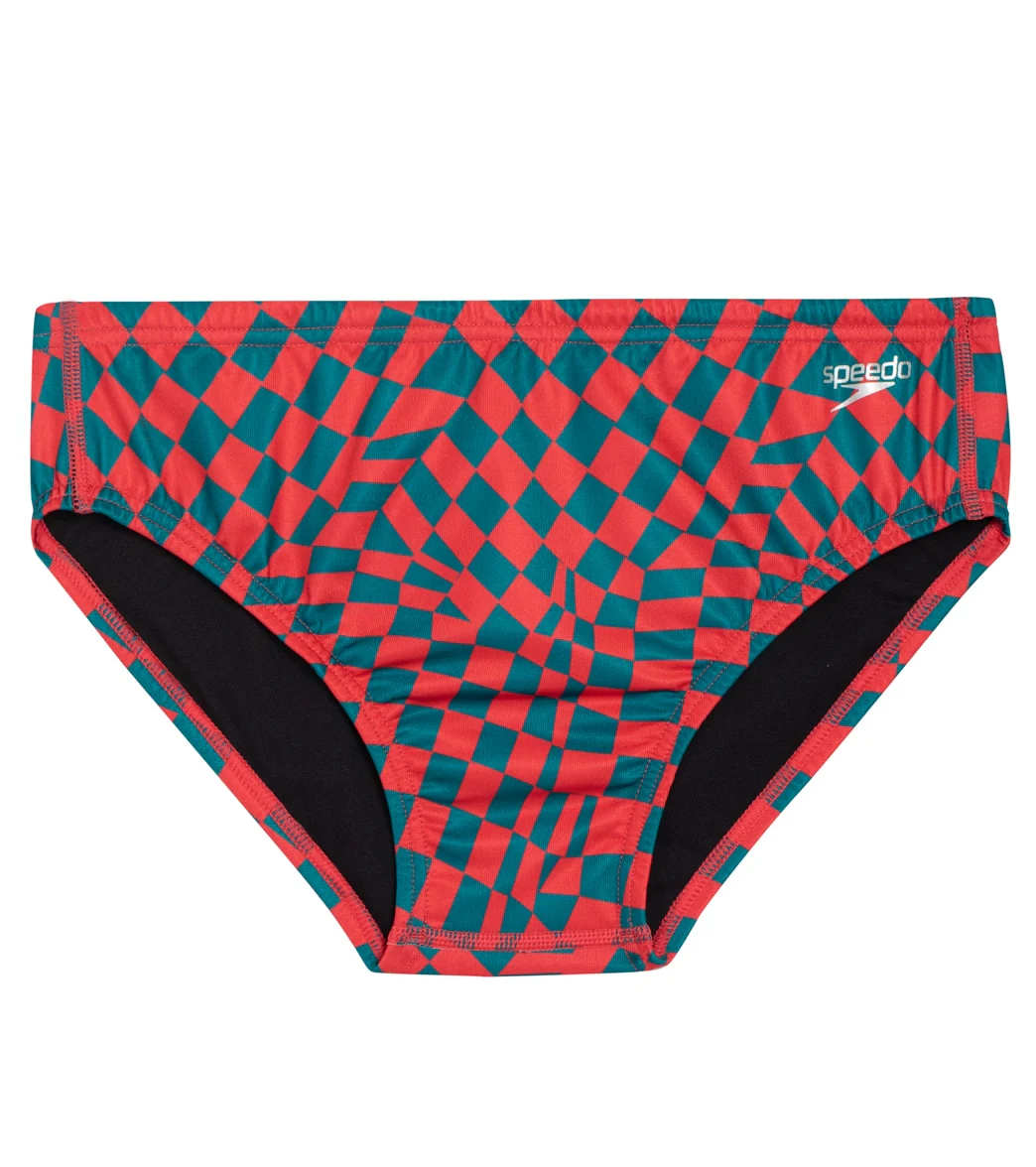 Speedo Vibe Men's Printed One Brief Swimsuit - Image 16