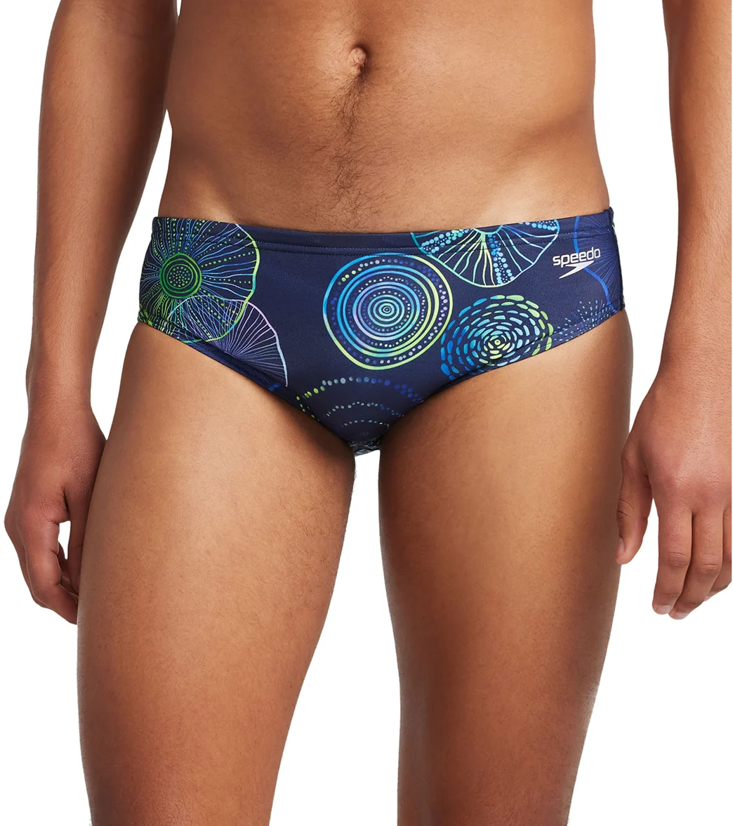 Speedo Vibe Men's Printed One Brief Swimsuit - Image 162