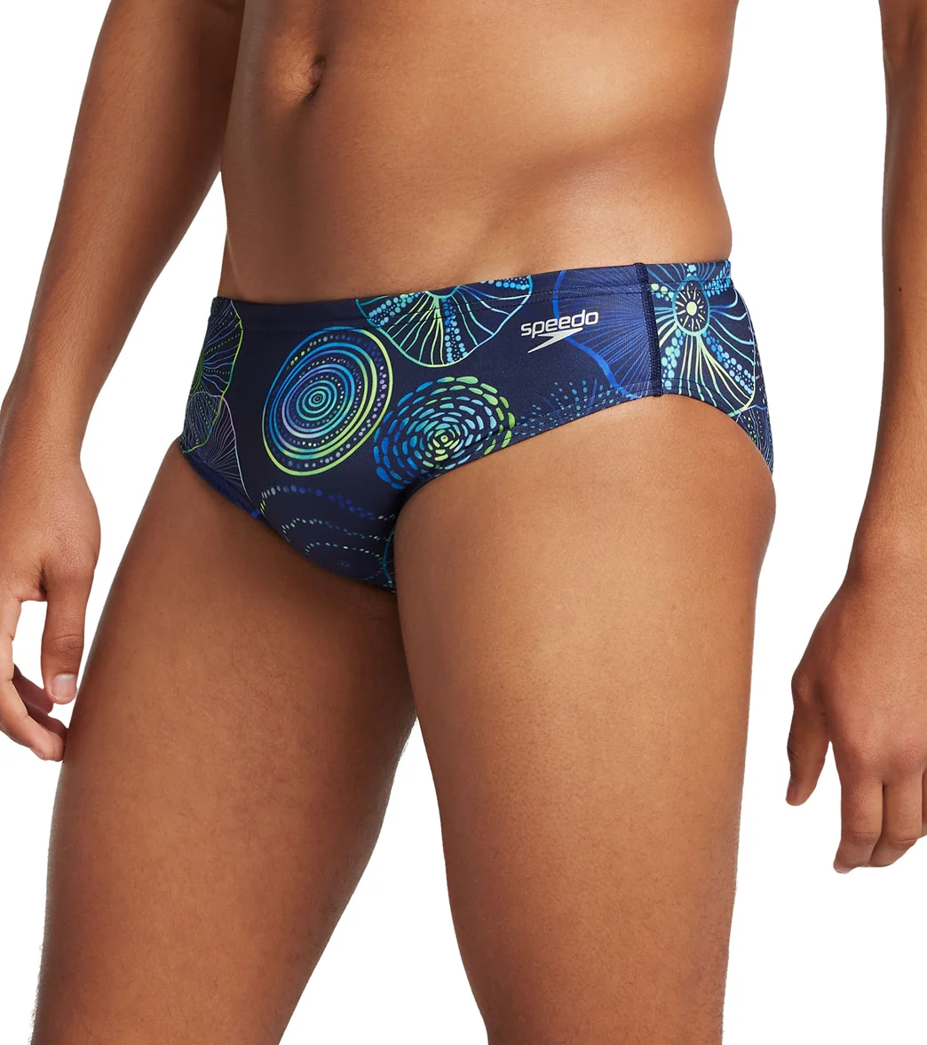 Speedo Vibe Men's Printed One Brief Swimsuit - Image 164