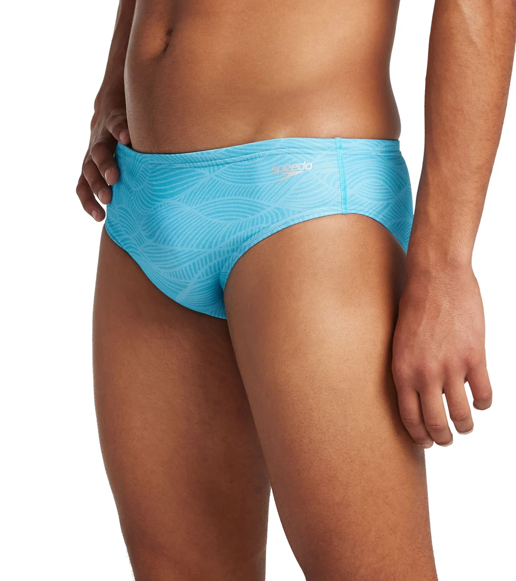 Speedo Vibe Men's Printed One Brief Swimsuit - Image 169