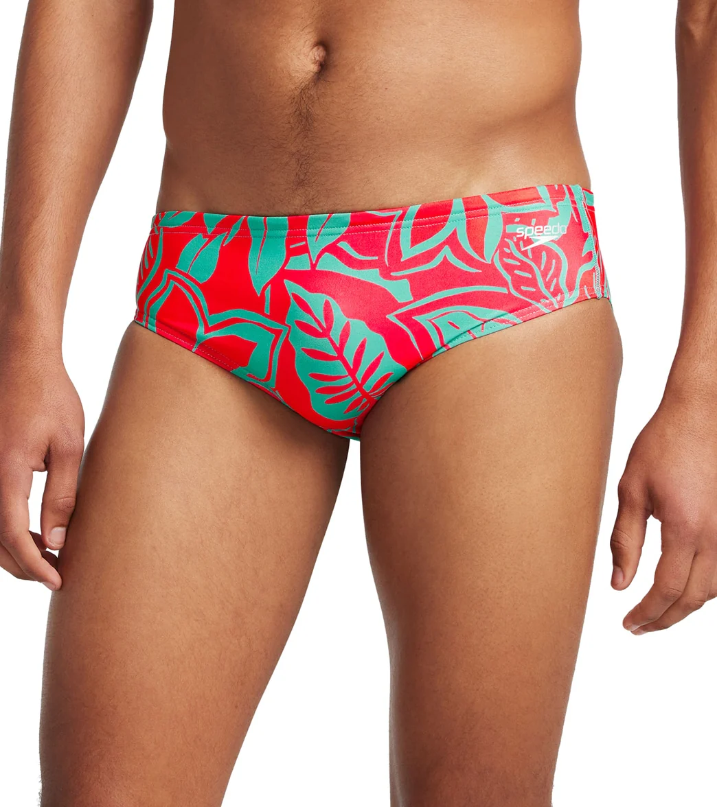 Speedo Vibe Men's Printed One Brief Swimsuit - Image 172