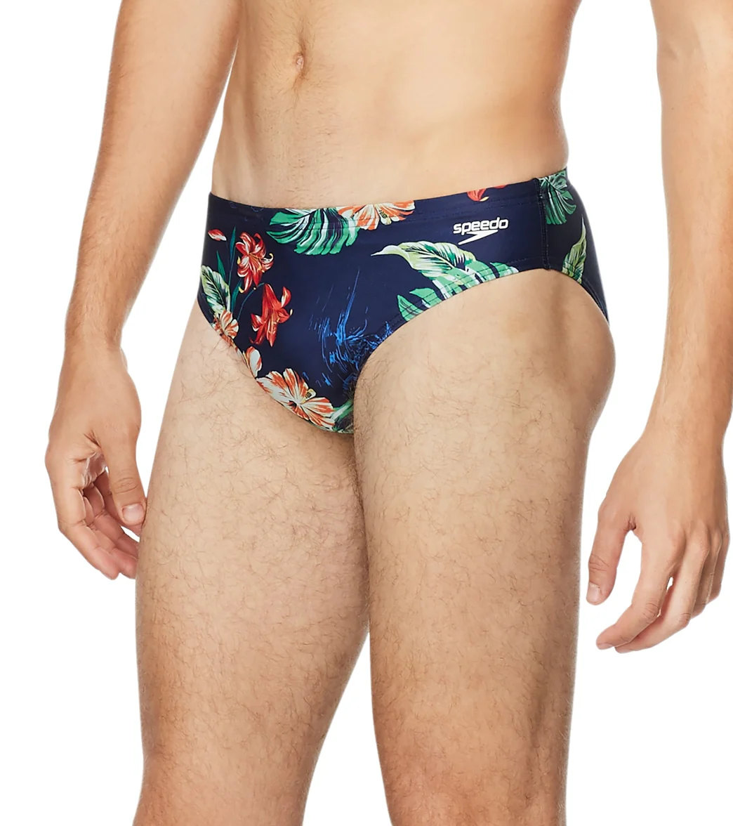 Speedo Vibe Men's Printed One Brief Swimsuit - Image 24