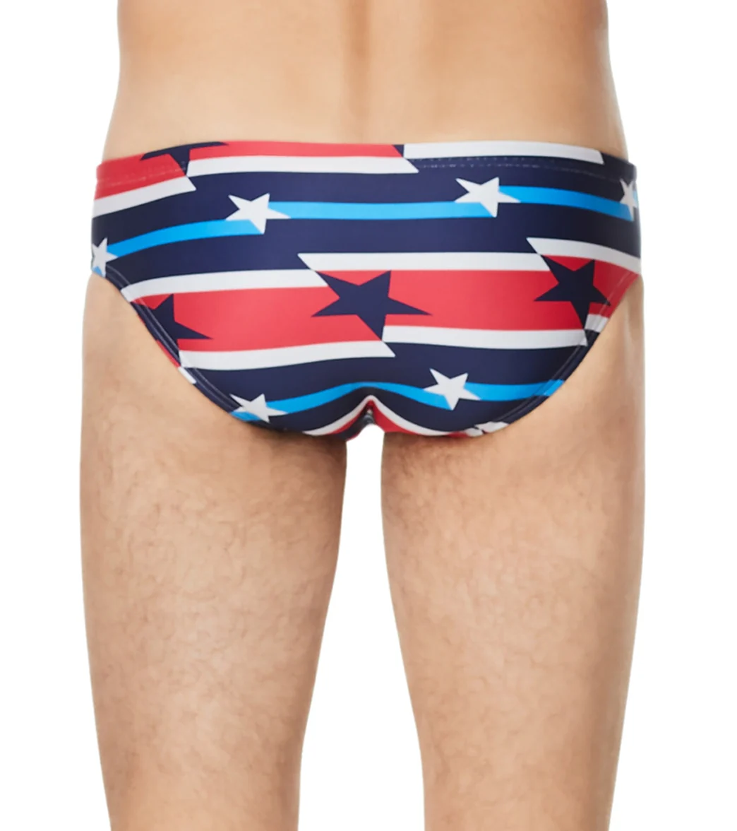 Speedo Vibe Men's Printed One Brief Swimsuit - Image 32