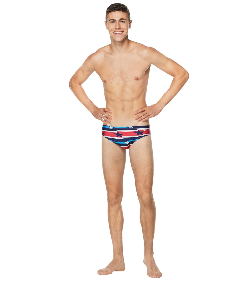 Speedo Vibe Men's Printed One Brief Swimsuit - Image 33