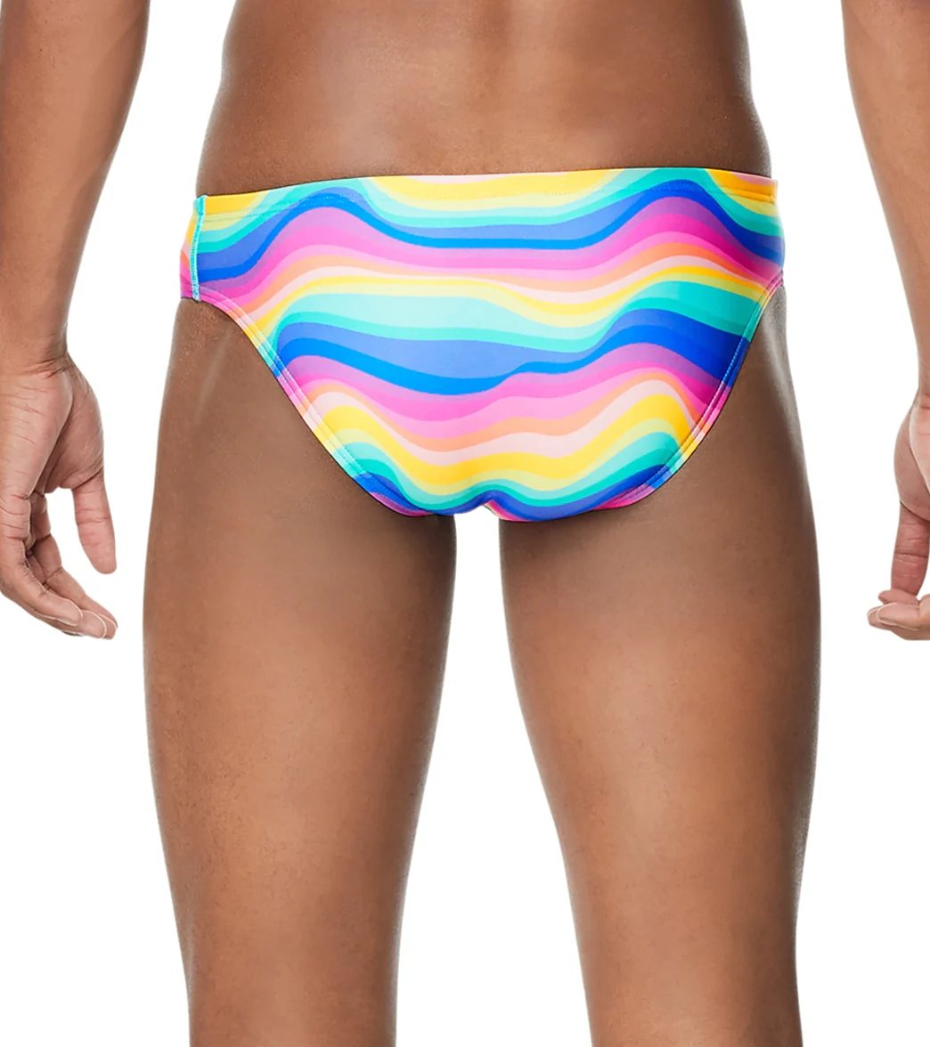 Speedo Vibe Men's Printed One Brief Swimsuit - Image 37