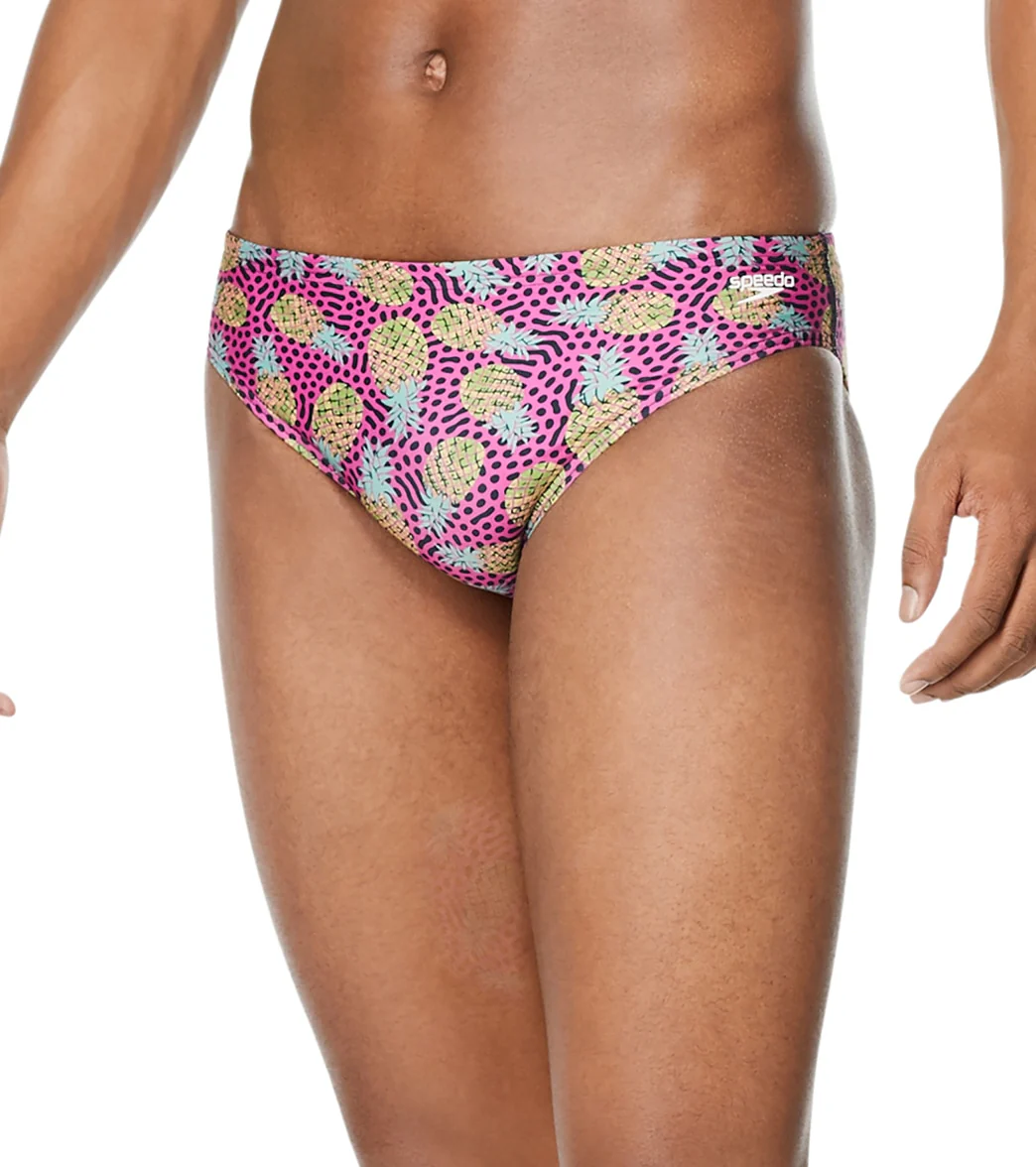 Speedo Vibe Men's Printed One Brief Swimsuit - Image 49