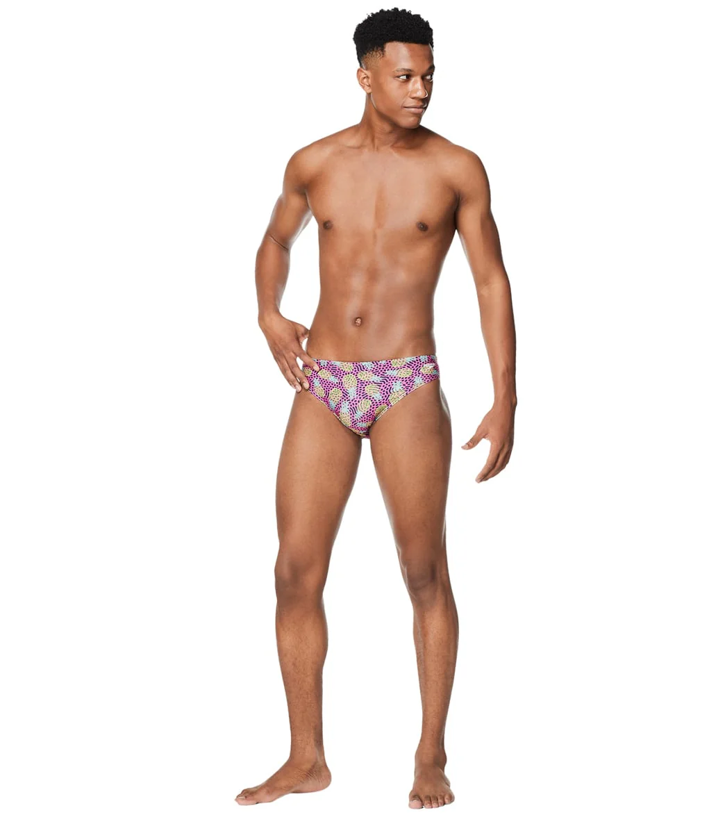 Speedo Vibe Men's Printed One Brief Swimsuit - Image 52