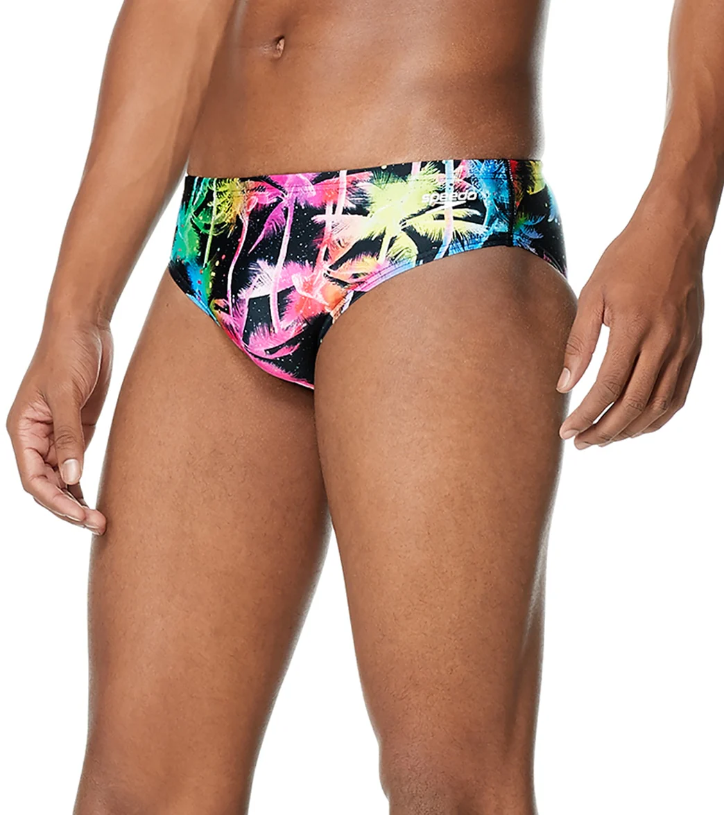 Speedo Vibe Men's Printed One Brief Swimsuit - Image 55
