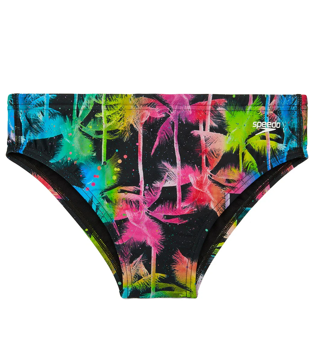 Speedo Vibe Men's Printed One Brief Swimsuit - Image 59