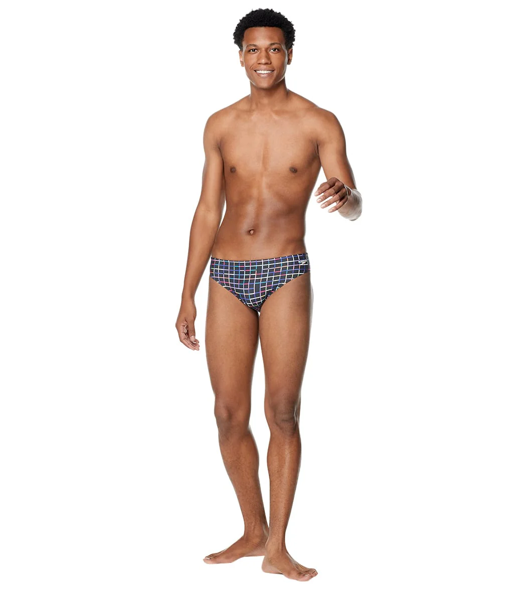 Speedo Vibe Men's Printed One Brief Swimsuit - Image 65