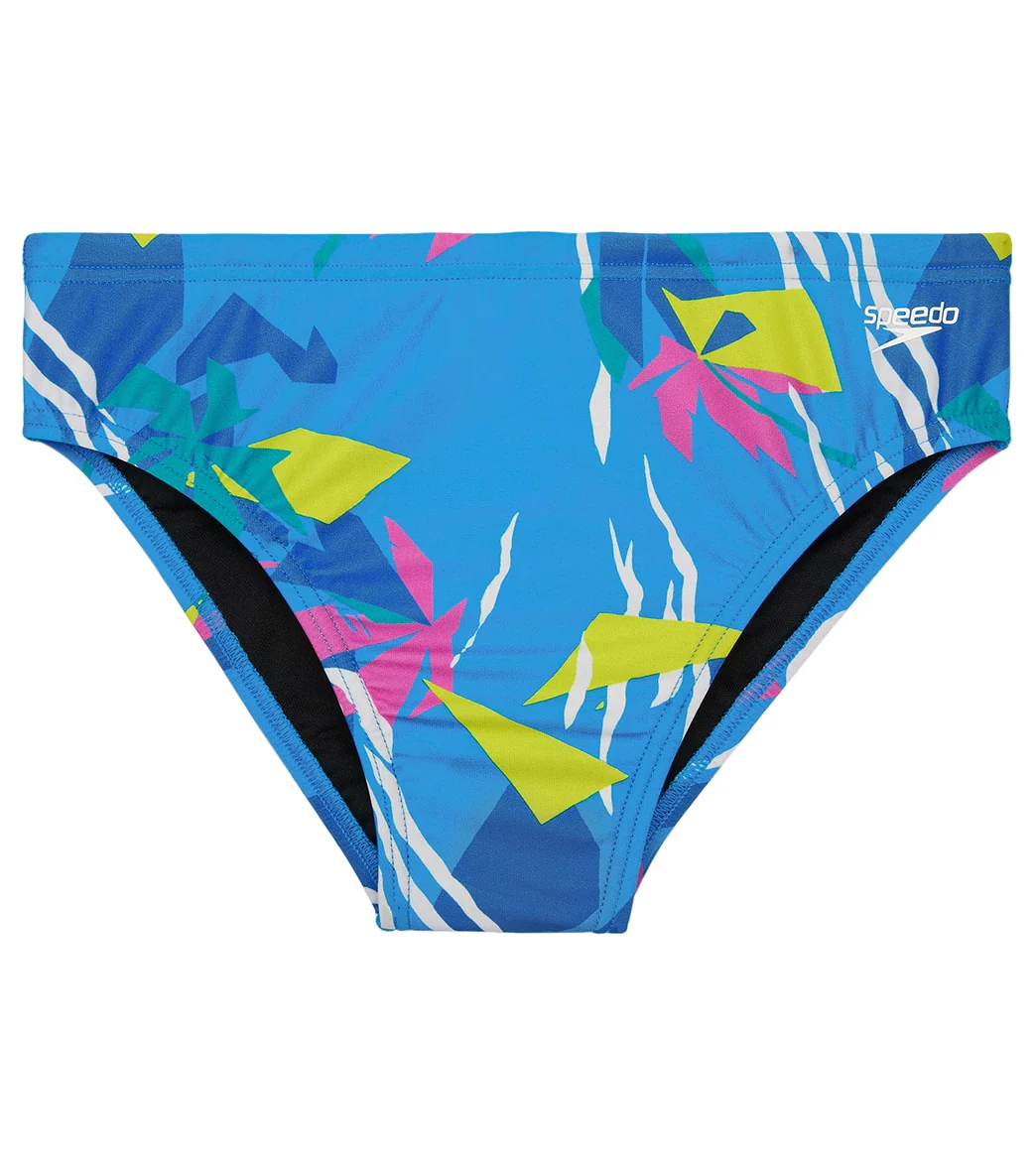 Speedo Vibe Men's Printed One Brief Swimsuit - Image 73