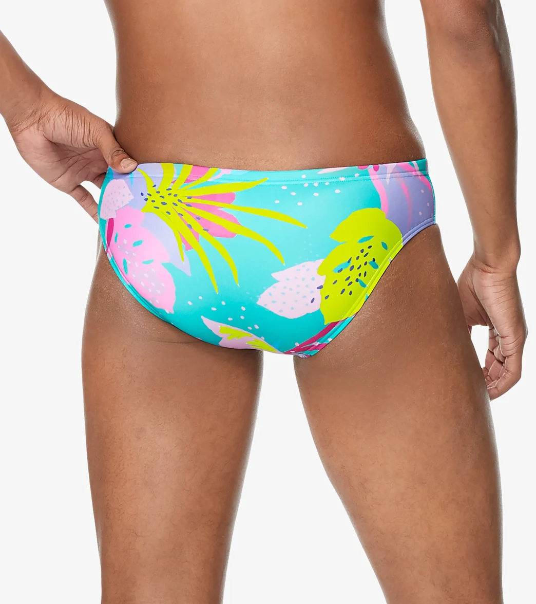 Speedo Vibe Men's Printed One Brief Swimsuit - Image 77