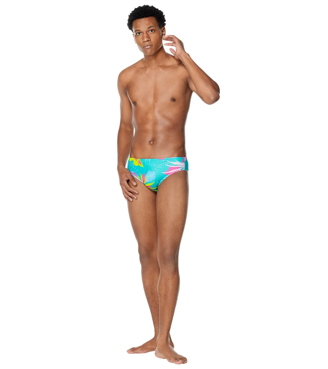 Speedo Vibe Men's Printed One Brief Swimsuit - Image 78
