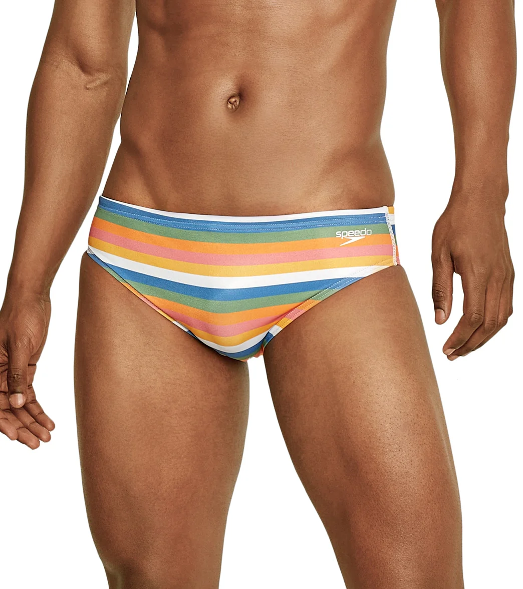 Speedo Vibe Men's Printed One Brief Swimsuit - Image 8