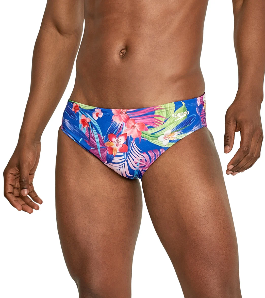 Speedo Vibe Men's Printed One Brief Swimsuit - Image 81