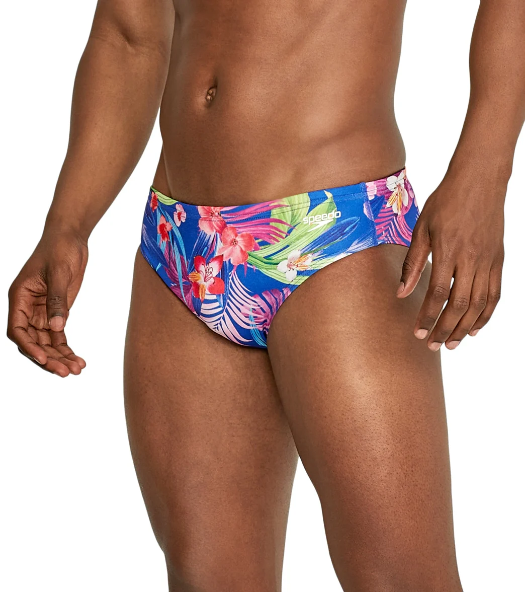 Speedo Vibe Men's Printed One Brief Swimsuit - Image 83