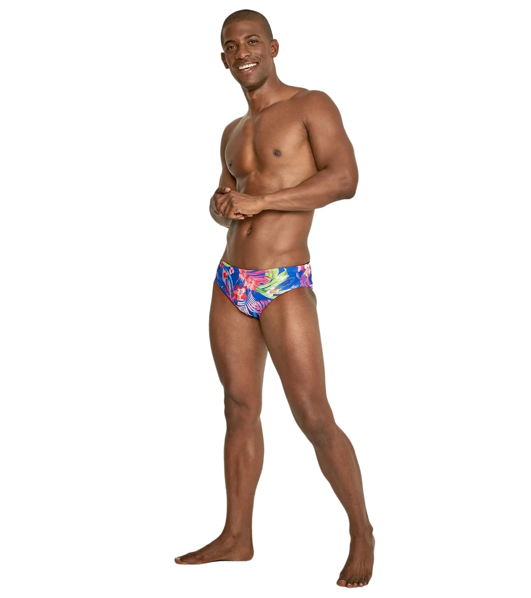 Speedo Vibe Men's Printed One Brief Swimsuit - Image 85