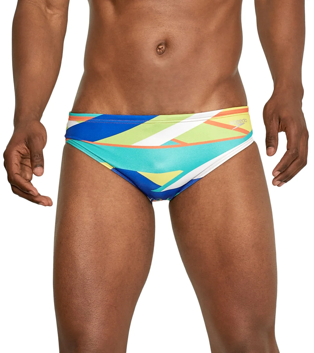 Speedo Vibe Men's Printed One Brief Swimsuit - Image 88