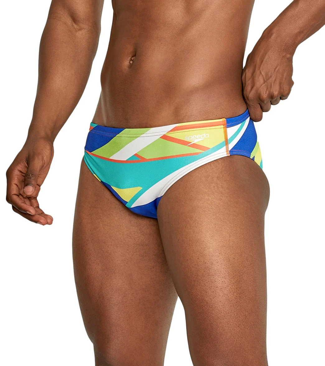 Speedo Vibe Men's Printed One Brief Swimsuit - Image 90