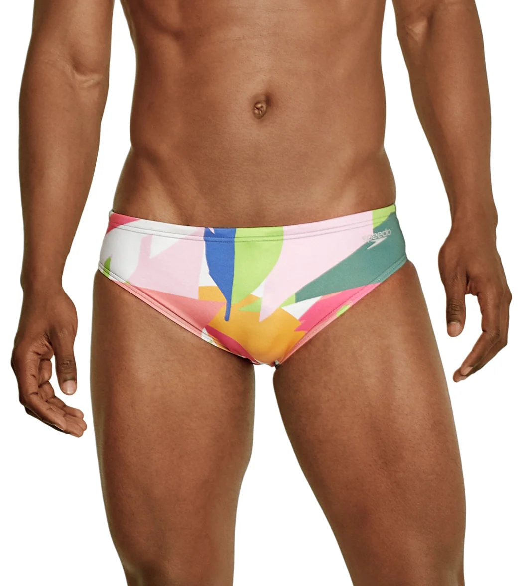 Speedo Vibe Men's Printed One Brief Swimsuit - Image 95
