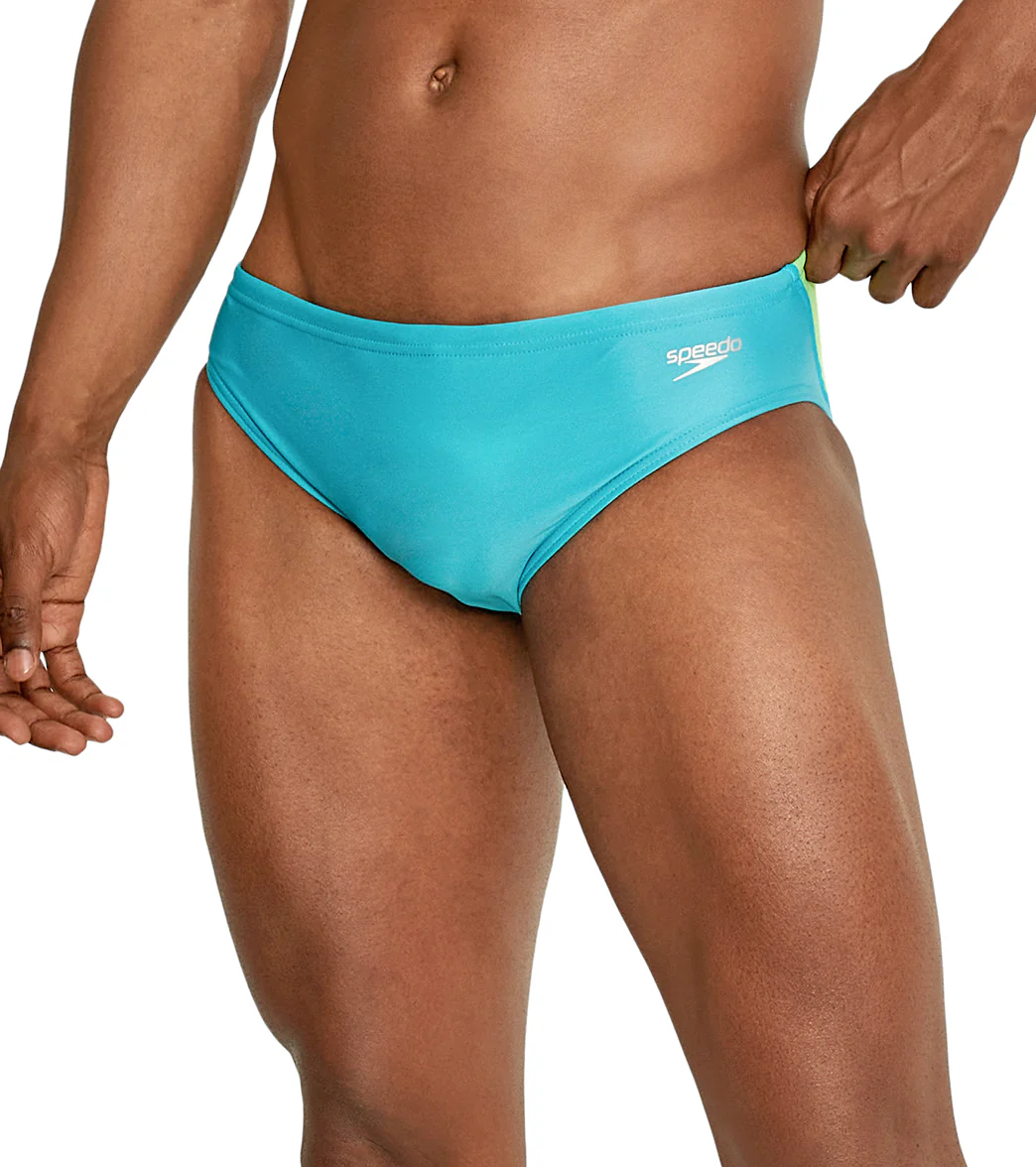 Speedo Vibe Men's Spliced One Brief Swimsuit - Image 6