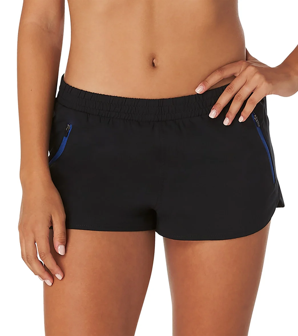 Speedo Women's Color Block Woven Shorts - Image 26