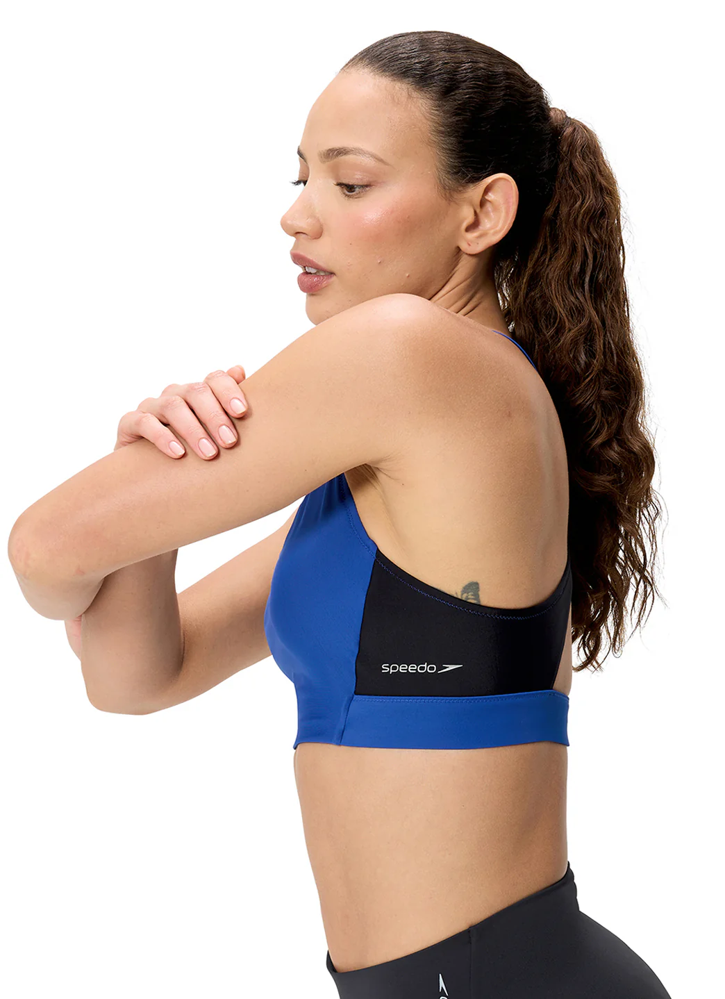 Speedo Women's Colorblock Racerback Bikini Top - Image 11