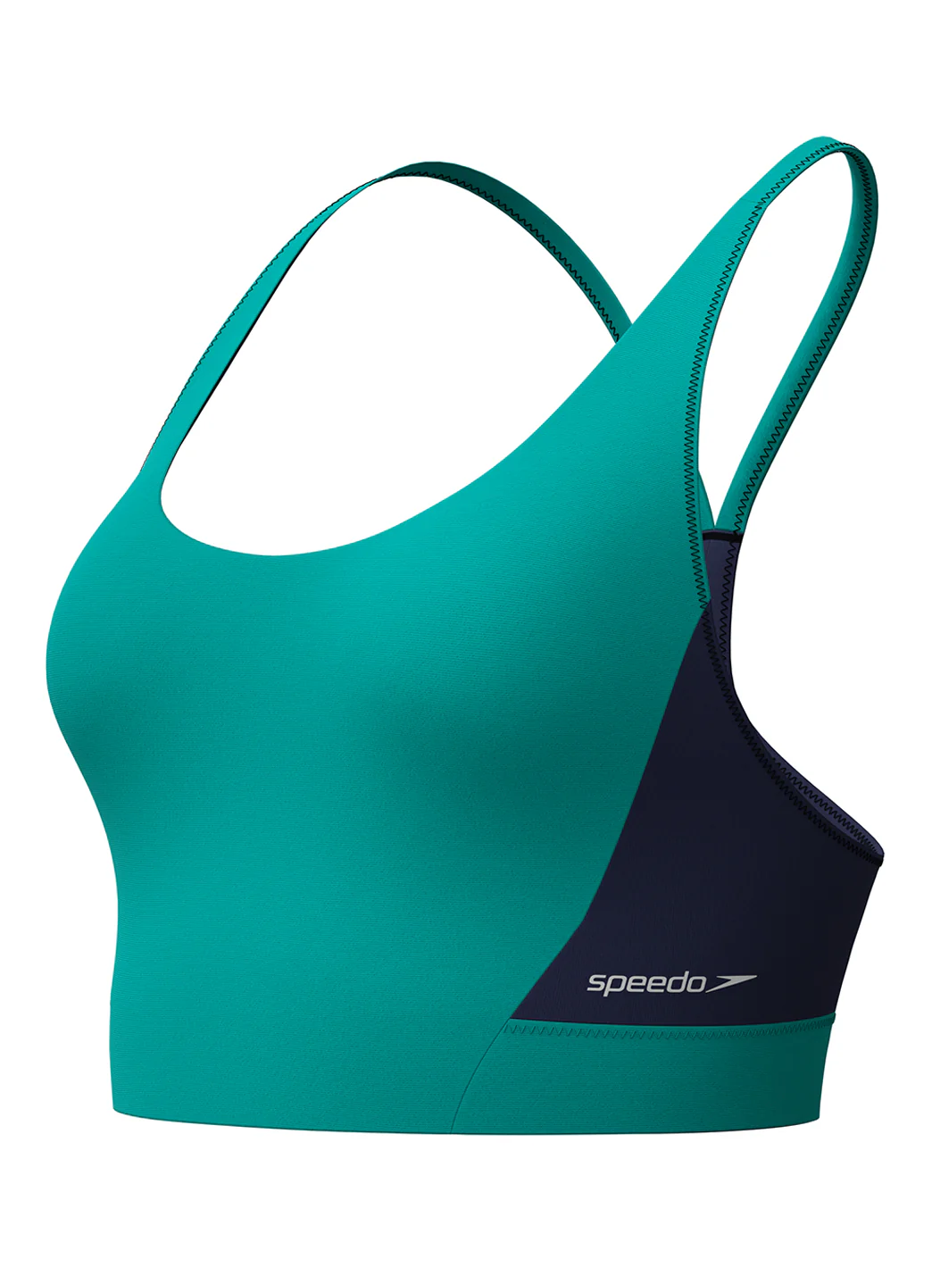 Speedo Women's Colorblock Racerback Bikini Top - Image 20