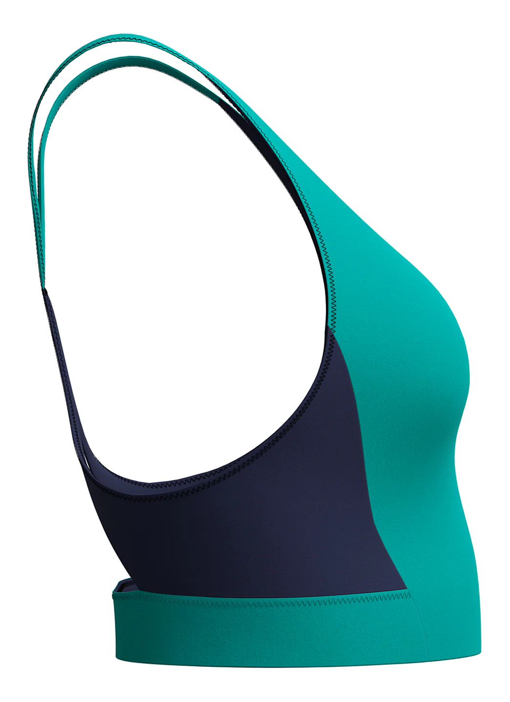 Speedo Women's Colorblock Racerback Bikini Top - Image 21