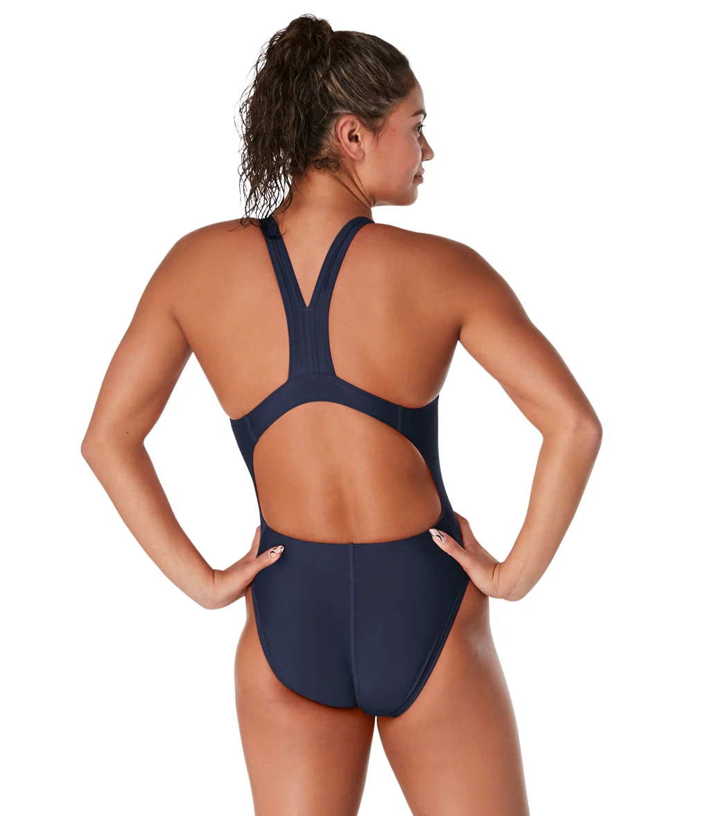 Speedo Women's Eco Solid Super Pro One Piece Swimsuit - Image 3
