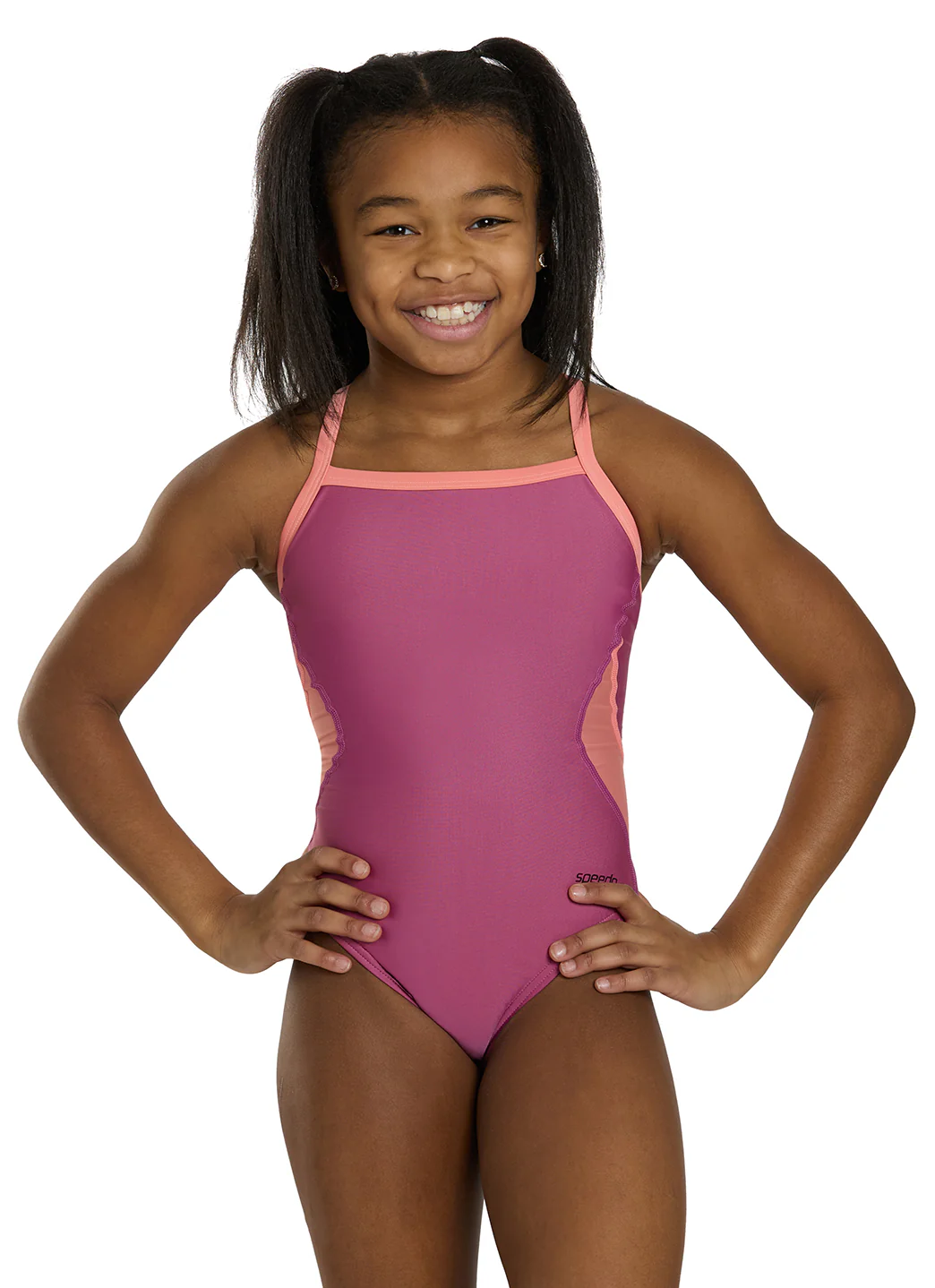 Speedo Women's Eco Splice Flyback One Piece Swimsuit - Image 76