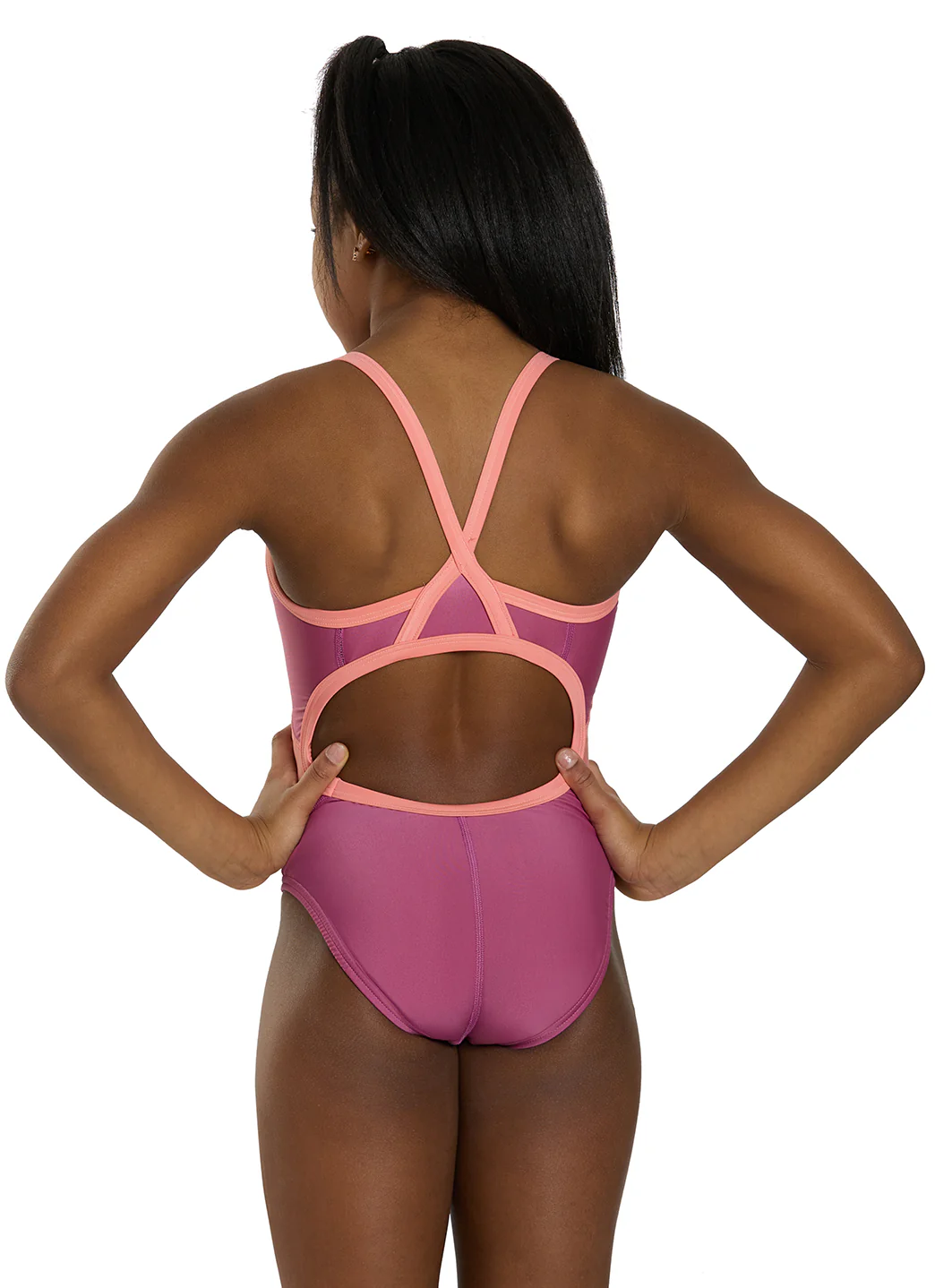 Speedo Women's Eco Splice Flyback One Piece Swimsuit - Image 77