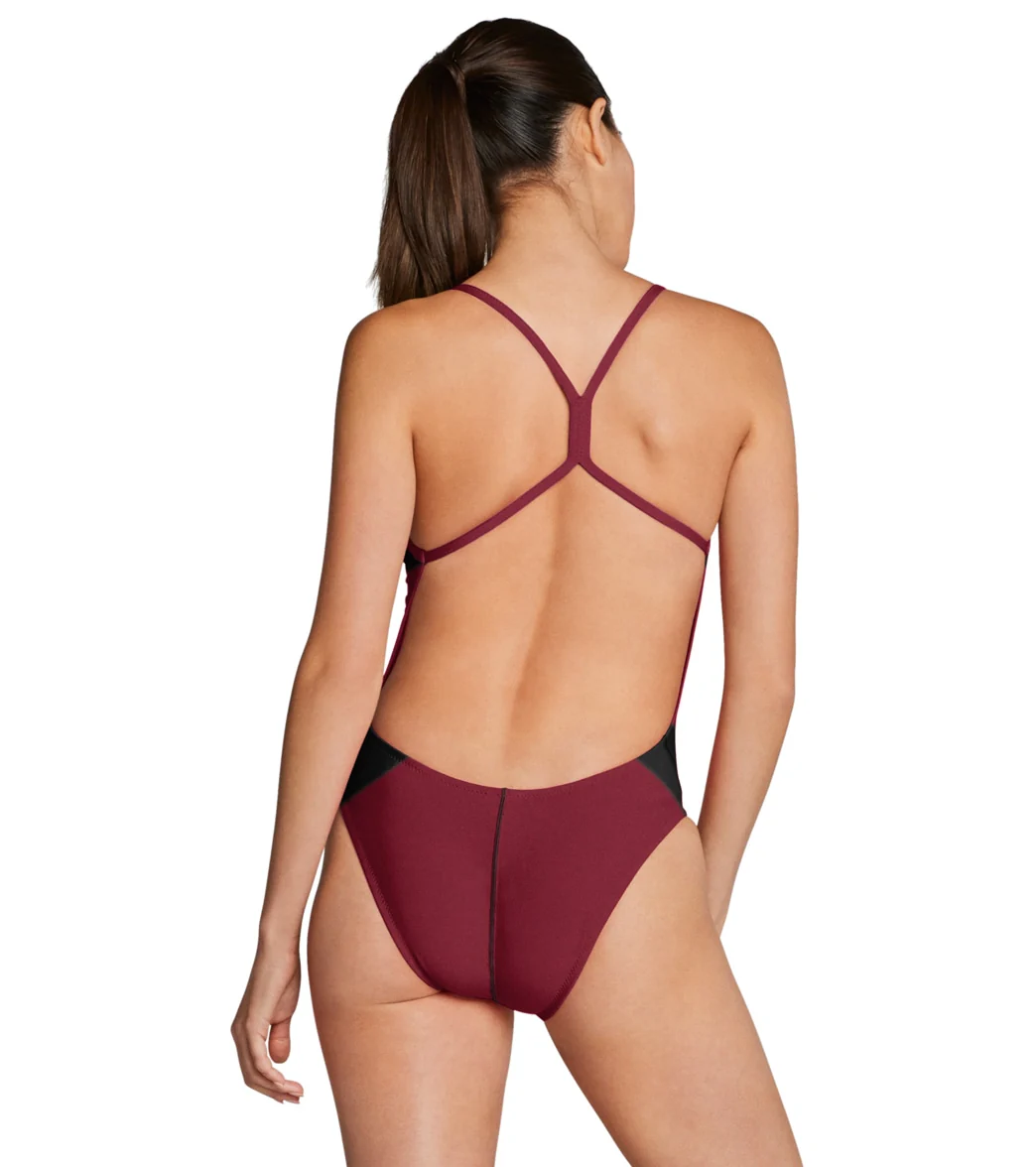 Speedo Women's Edge Splice One Back One Piece Swimsuit - Image 15
