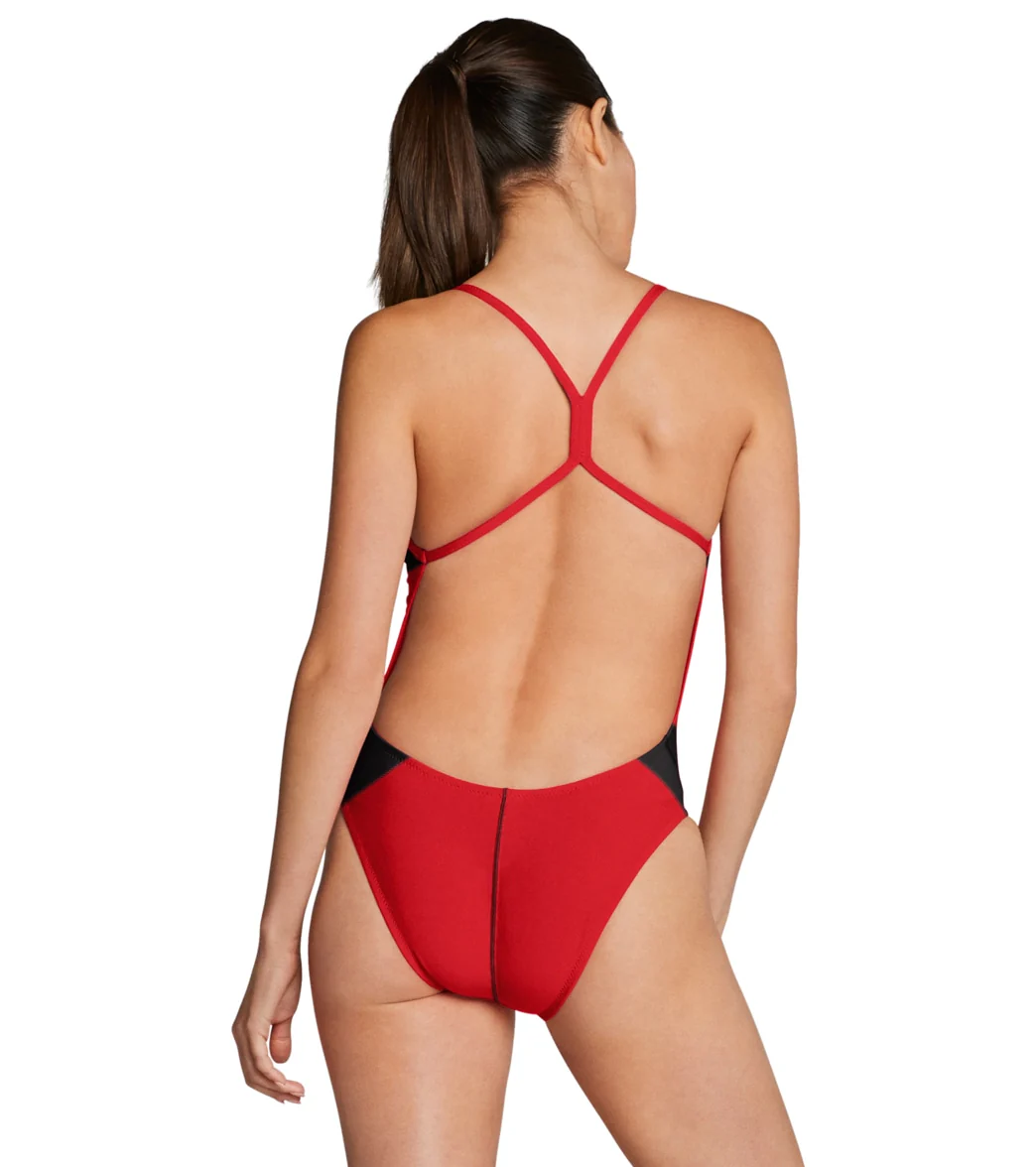 Speedo Women's Edge Splice One Back One Piece Swimsuit - Image 5