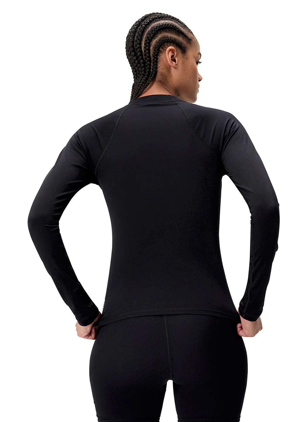 Speedo Women's Endurance+ Long Sleeve Rash Guard - Image 11