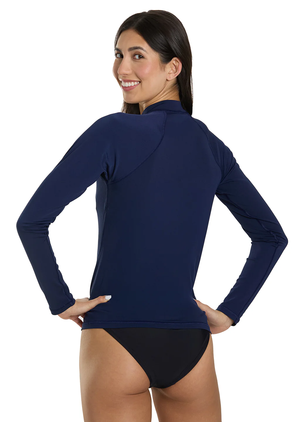Speedo Women's Endurance+ Long Sleeve Rash Guard - Image 5