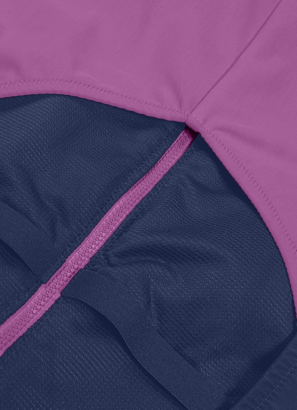 Speedo Women's Hydraline Long Sleeve Zip Colorblock One Piece Swimsuit - Image 11