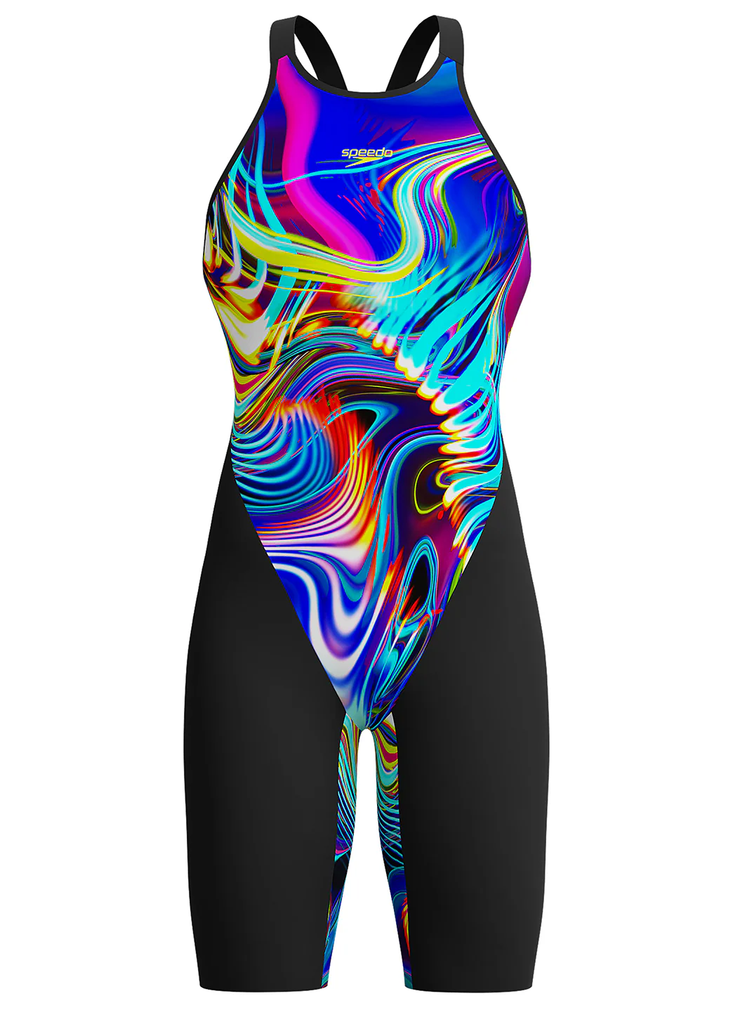 Speedo Women's Printed LZR Valor 2.0 Open Back Tech Suit Swimsuit - Image 10