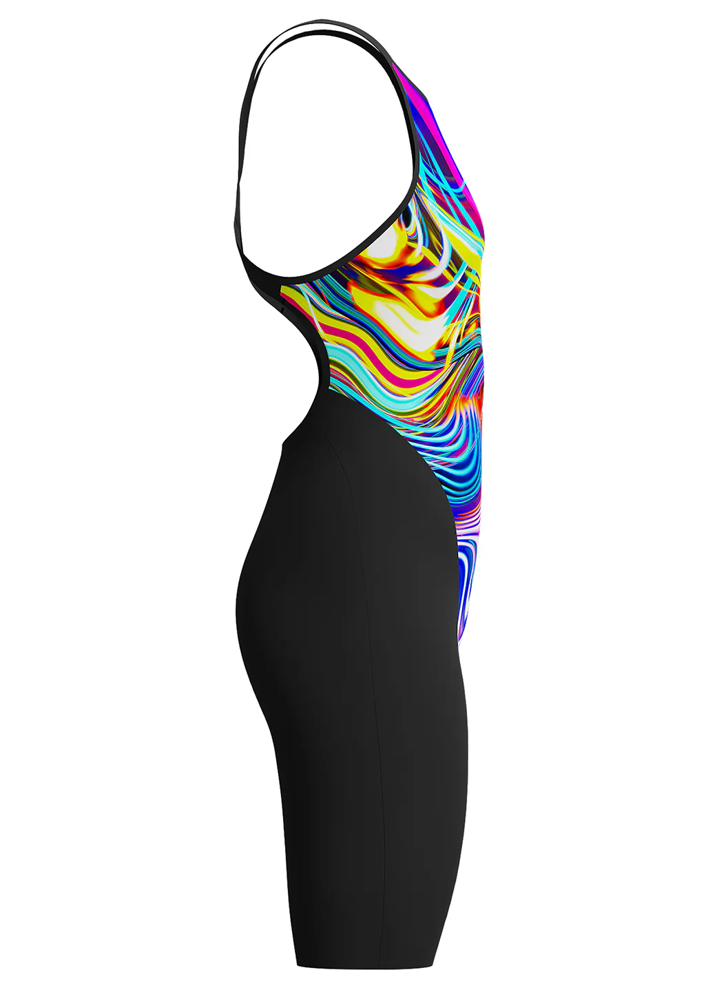 Speedo Women's Printed LZR Valor 2.0 Open Back Tech Suit Swimsuit - Image 11