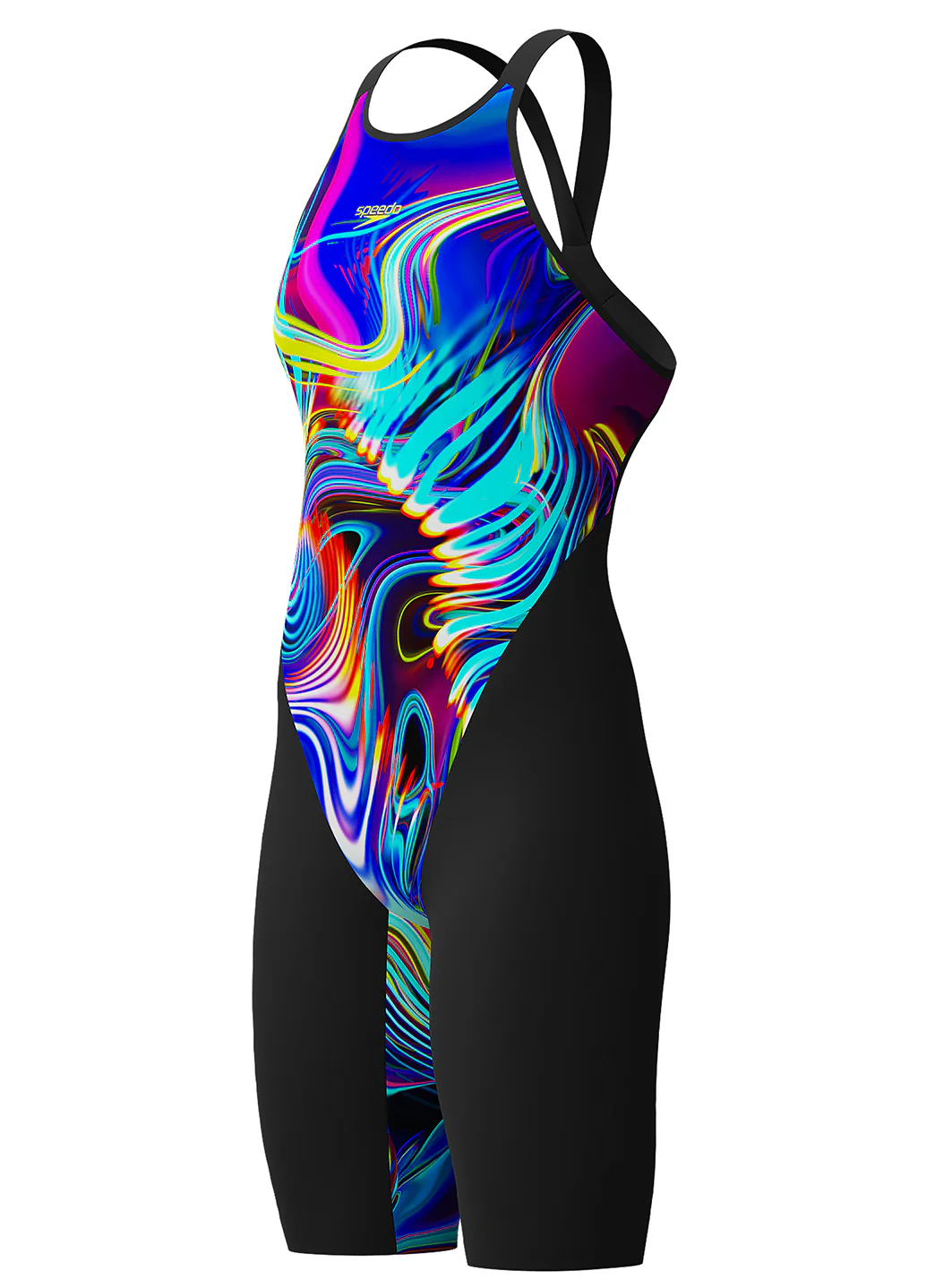 Speedo Women's Printed LZR Valor 2.0 Open Back Tech Suit Swimsuit - Image 13