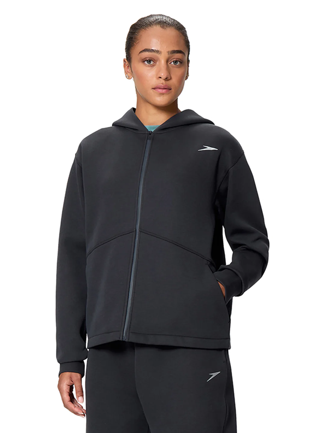 Speedo Women's Pro Fleece Full Zip Hoodie - Image 2