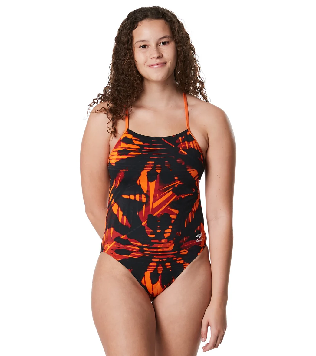 Speedo Women's Reflected One Back One Piece Swimsuit - Image 14