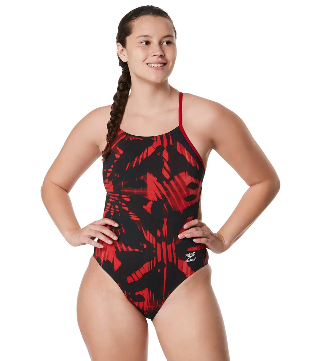 Speedo Women's Reflected One Back One Piece Swimsuit - Image 26