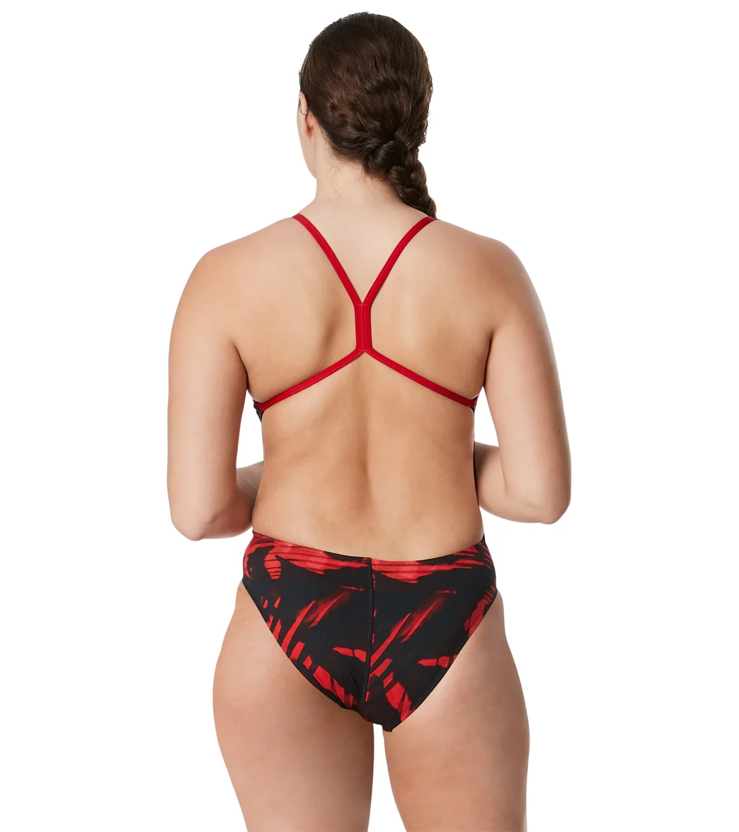 Speedo Women's Reflected One Back One Piece Swimsuit - Image 29
