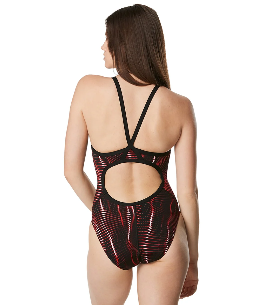 Speedo Women's Solar Boom Flyback One Piece Swimsuit - Image 35