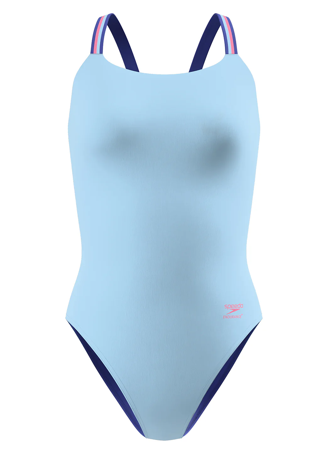 Speedo Women's Solid Comfort V-Back One Piece Swimsuit - Image 3